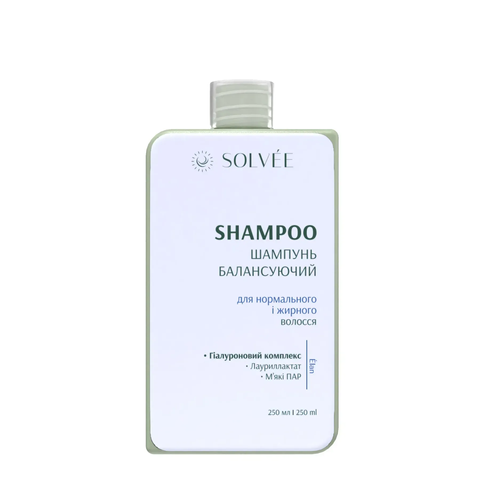 Шампунь балансуючий для нормального і жирного волосся SOLV&Eacute;E Elan Shampoo 250 мл SOL002 фото