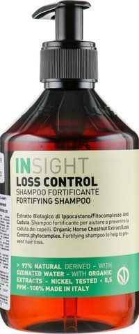Insight Loss Control Shampoo Шампунь зміцнюючий проти випадіння волосся400 мл IDH0020 фото