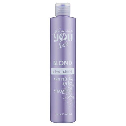 YouLook Blond SILVER SHINE Anti Yellow Effect SHAMPOO шампунь для збереження кольору 250 мл YL0033 фото