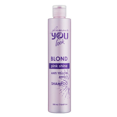 YouLook Blond PINK SHINE Anti Yellow Effect SHAMPOO шампунь для збереження кольору 250 мл YL0031 фото